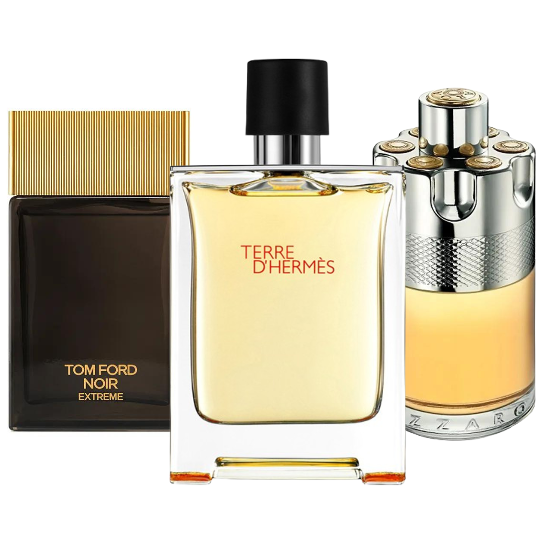 3 Parfums Terre D’Am Hermès, Azzaro Wanted, Tom Ford Noir Extreme (Eau de Parfum)