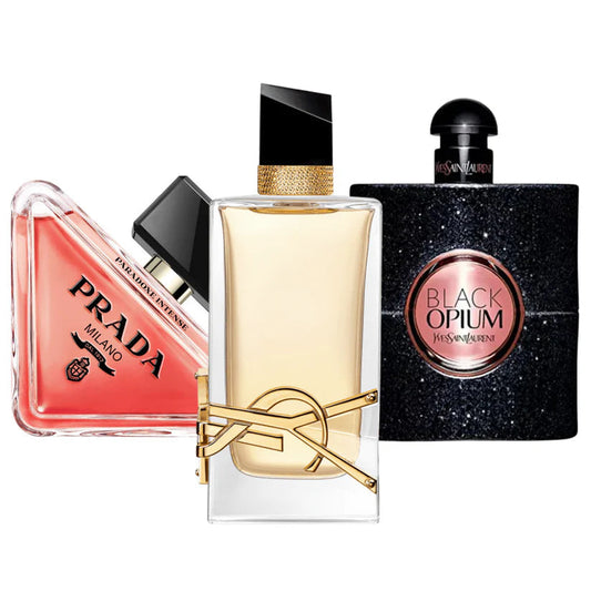 3 Parfums Pradoxe, Black Opium Yves Saint Laurent, Free (Eau de Parfum)