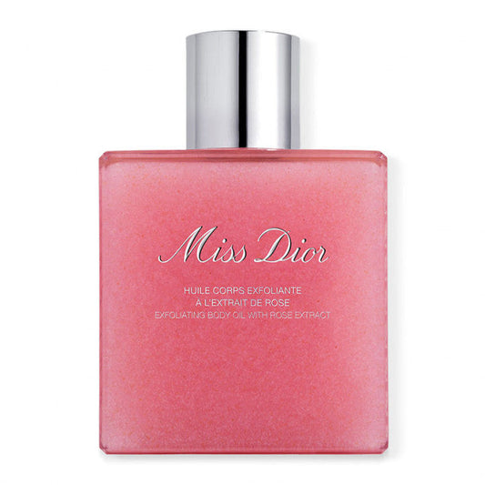 Miss Dior Huile Corps Exfoliant à L'Axtait de Rose